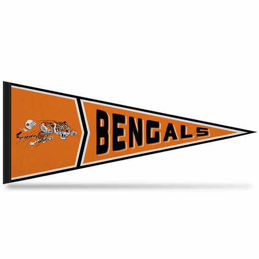 Cincinnati Bengals Soft Felt 12X30 Pennant