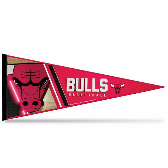 Chicago Bulls Soft Felt 12X30 Pennant