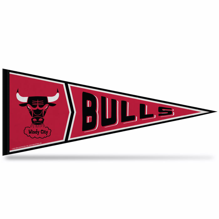 Chicago Bulls Soft Felt 12X30 Pennant