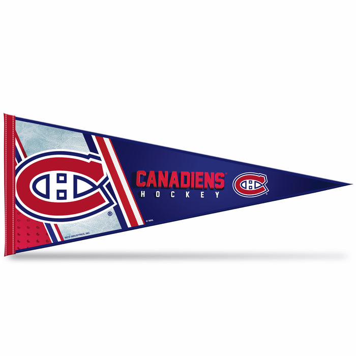 Montreal Canadiens Soft Felt 12X30 Pennant