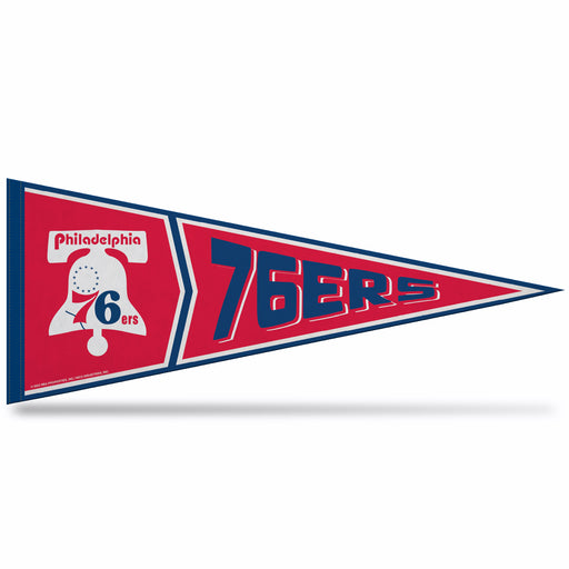Philadelphia 76ers Soft Felt 12X30 Pennant