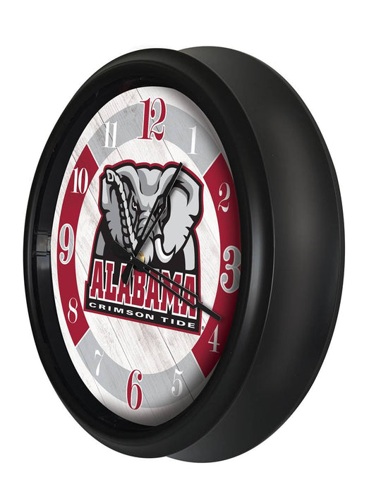 University of Alabama (Elephant)  Indoor/Outdoor LED Wall Clock
