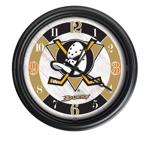 Anaheim Ducks Indoor/Outdoor LED Wall Clock