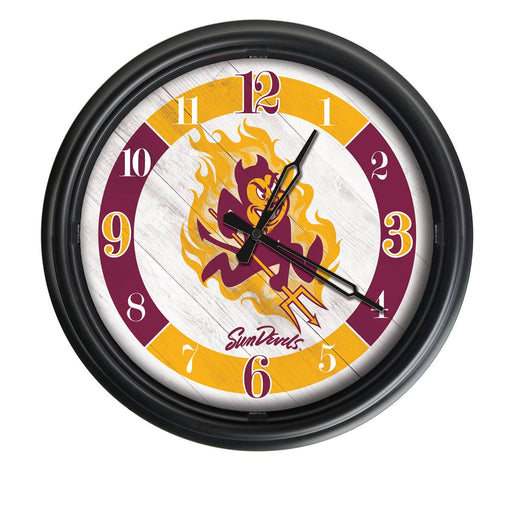 Arizona State University (Sparky) Indoor/Outdoor LED Wall Clock