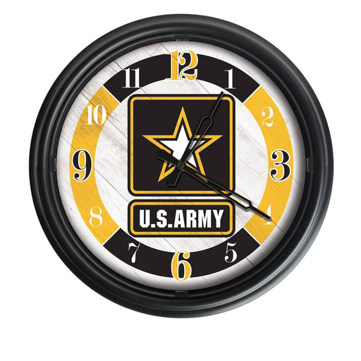 United States Army Indoor/Outdoor LED Wall Clock