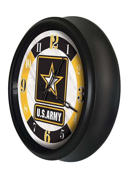United States Army Indoor/Outdoor LED Wall Clock