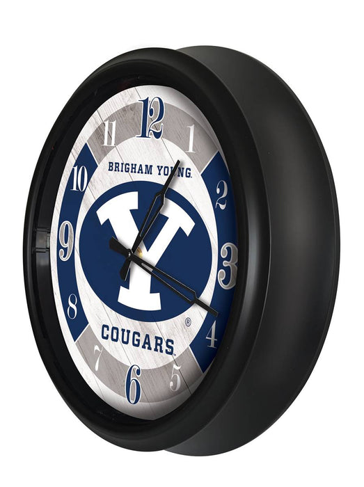 Brigham Young University Indoor/Outdoor LED Wall Clock