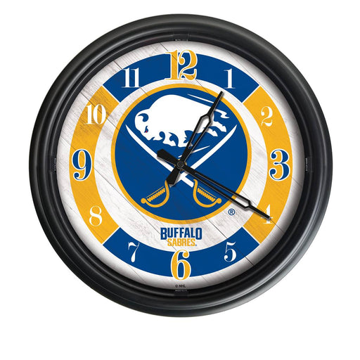 Buffalo  Sabres Indoor/Outdoor LED Wall Clock