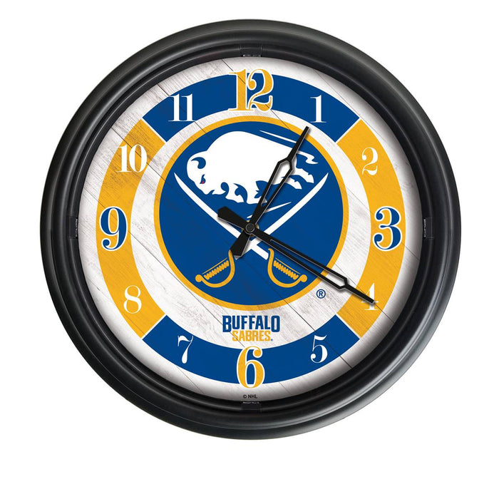 Buffalo  Sabres Indoor/Outdoor LED Wall Clock