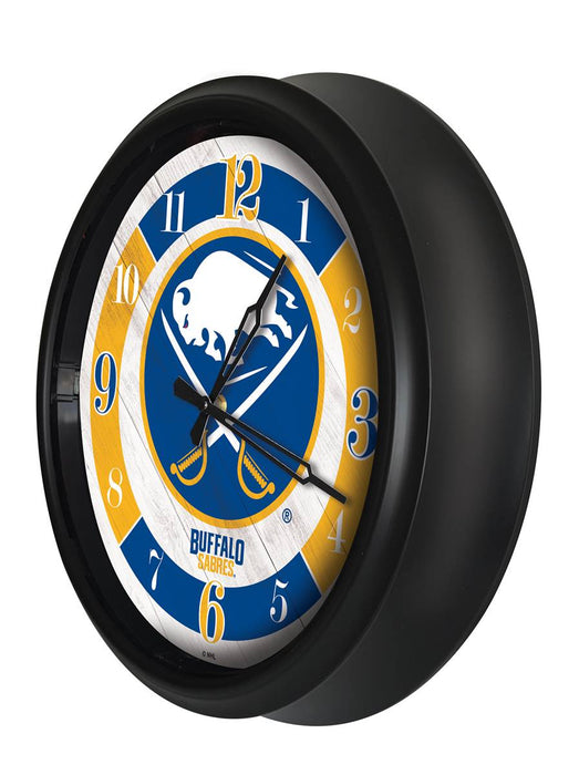 Buffalo  Sabres Indoor/Outdoor LED Wall Clock