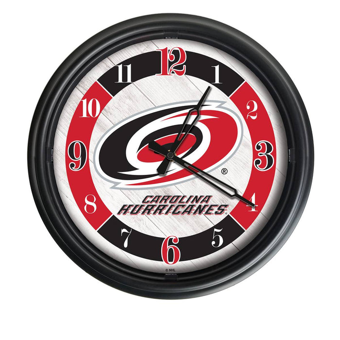 Carolina Hurricanes Indoor/Outdoor LED Wall Clock
