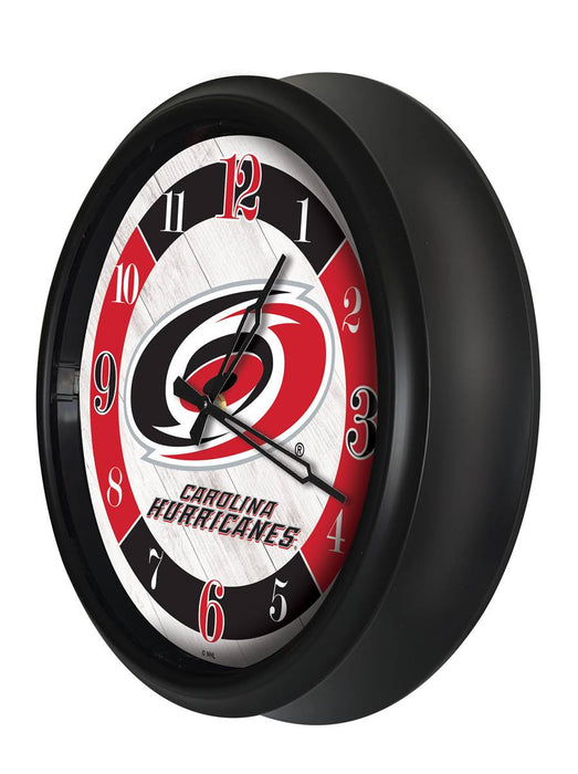 Carolina Hurricanes Indoor/Outdoor LED Wall Clock