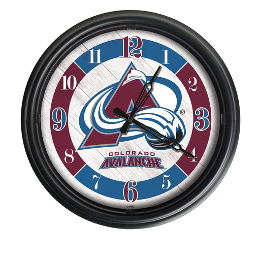 Colorado Avalanche Indoor/Outdoor LED Wall Clock