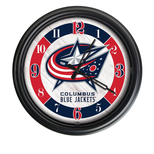 Columbus Blue Jackets Indoor/Outdoor LED Wall Clock
