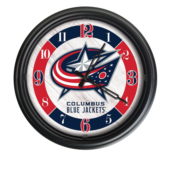 Columbus Blue Jackets Indoor/Outdoor LED Wall Clock