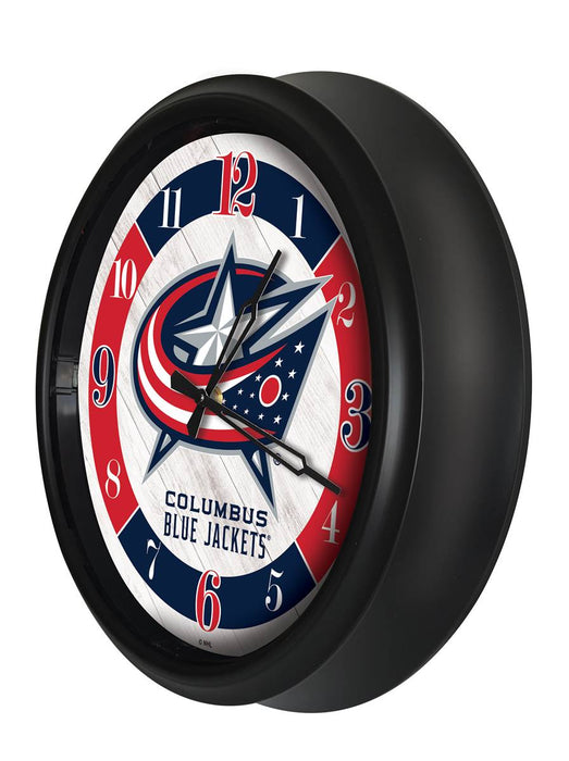 Columbus Blue Jackets Indoor/Outdoor LED Wall Clock