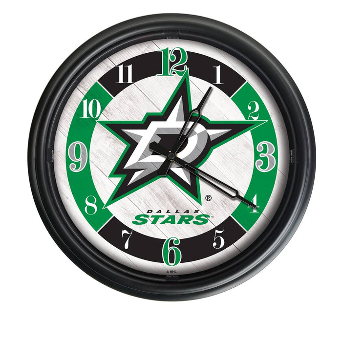 Dallas Stars Indoor/Outdoor LED Wall Clock