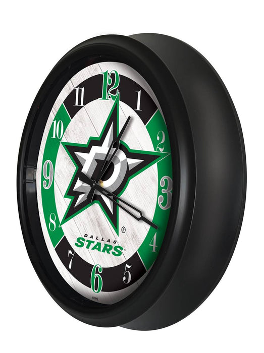 Dallas Stars Indoor/Outdoor LED Wall Clock