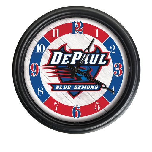 DePaul University Indoor/Outdoor LED Wall Clock