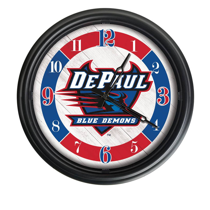 DePaul University Indoor/Outdoor LED Wall Clock