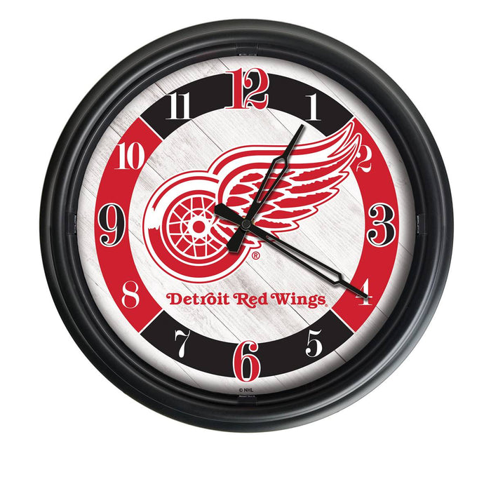 Detroit Red Wings Indoor/Outdoor LED Wall Clock
