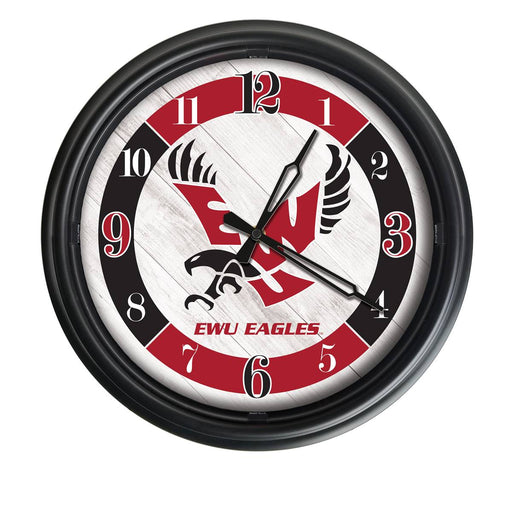 Eastern Washington University Indoor/Outdoor LED Wall Clock