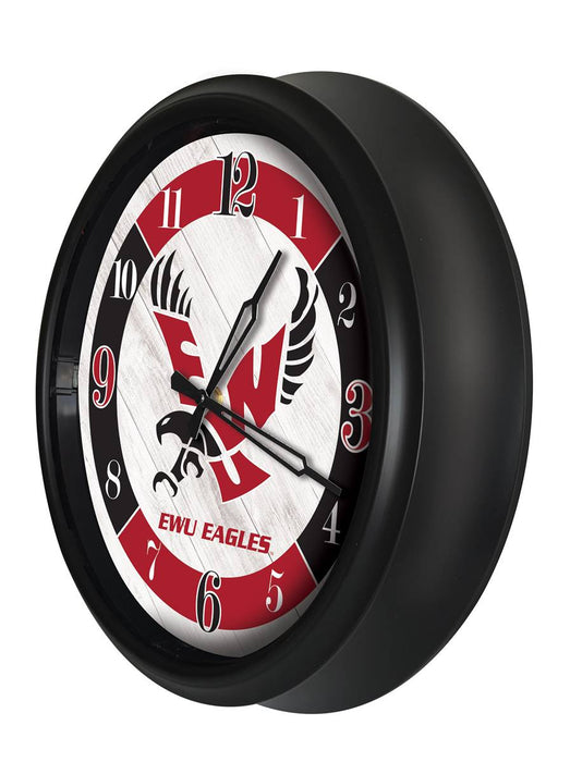 Eastern Washington University Indoor/Outdoor LED Wall Clock