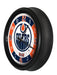 Edmonton Oilers Indoor/Outdoor LED Wall Clock