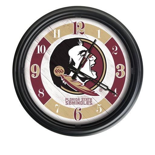Florida State (Head) Indoor/Outdoor LED Wall Clock