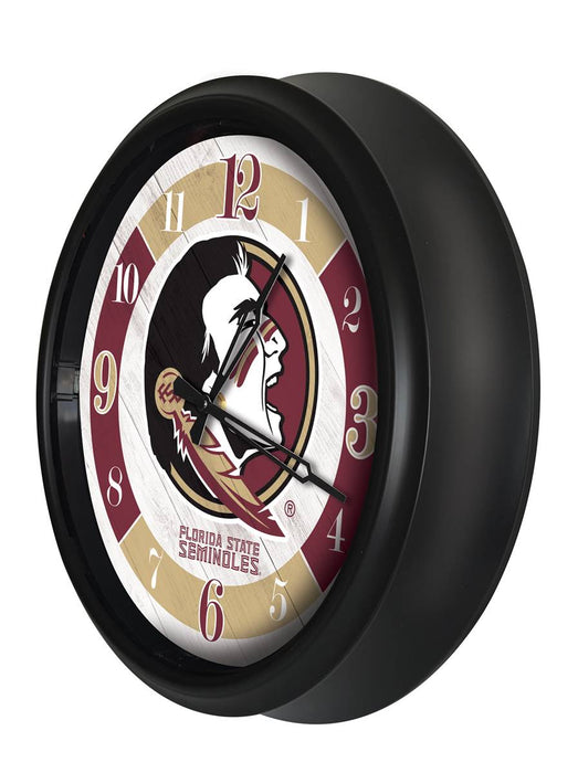 Florida State (Head) Indoor/Outdoor LED Wall Clock