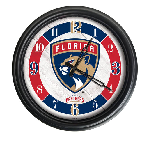 Florida Panthers Indoor/Outdoor LED Wall Clock