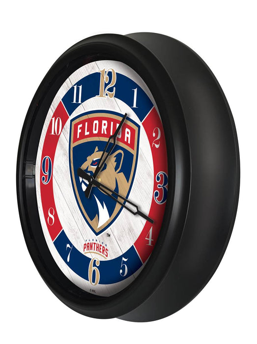 Florida Panthers Indoor/Outdoor LED Wall Clock