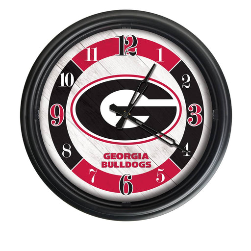 University of Georgia (G)  Indoor/Outdoor LED Wall Clock