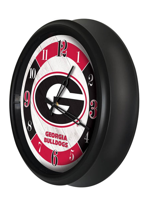 University of Georgia (G)  Indoor/Outdoor LED Wall Clock