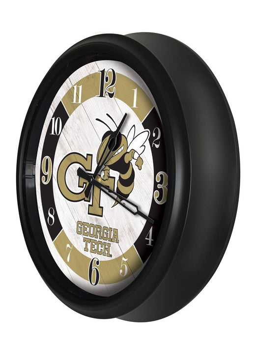 Georgia Tech Indoor/Outdoor LED Wall Clock