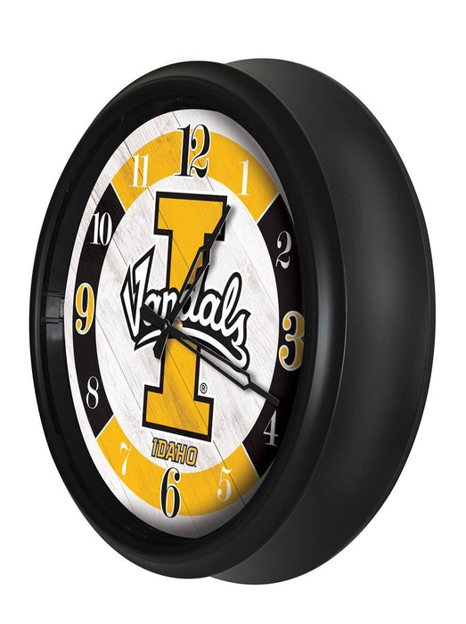 University of Idaho Indoor/Outdoor LED Wall Clock