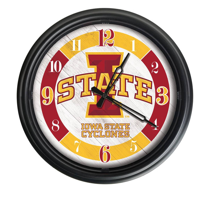 Iowa State University Indoor/Outdoor LED Wall Clock