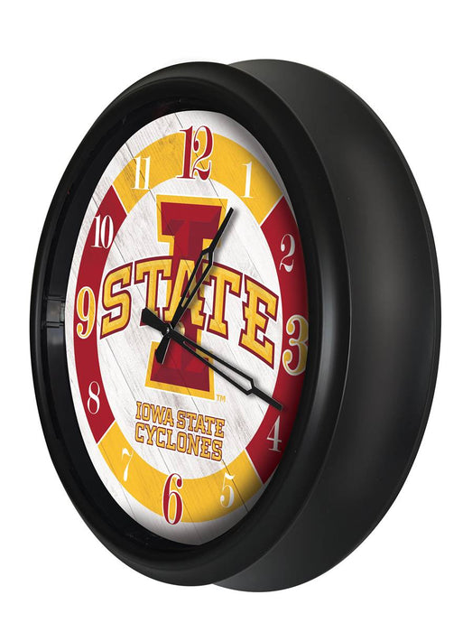 Iowa State University Indoor/Outdoor LED Wall Clock