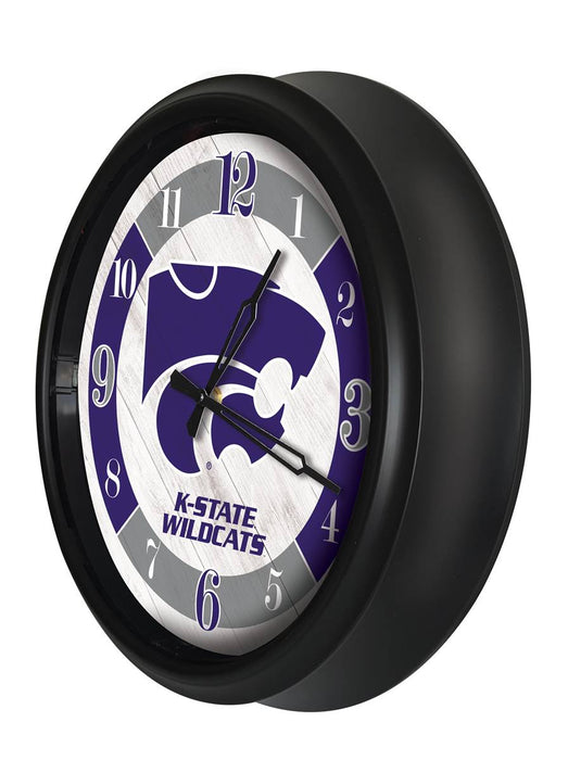 Kansas State University Indoor/Outdoor LED Wall Clock