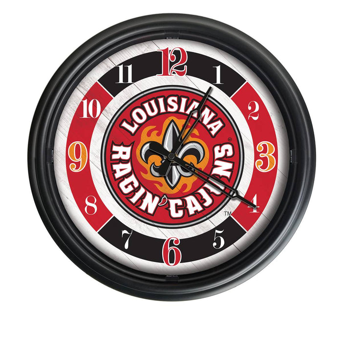 University of Louisiana at Lafayette Indoor/Outdoor LED Wall Clock