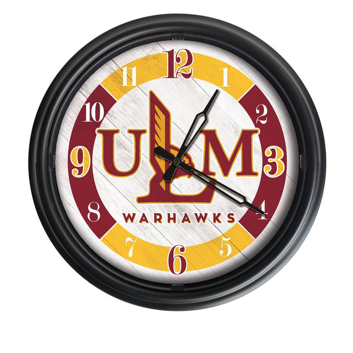 University of Louisiana at Monroe Indoor/Outdoor LED Wall Clock
