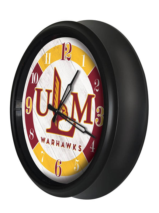 University of Louisiana at Monroe Indoor/Outdoor LED Wall Clock