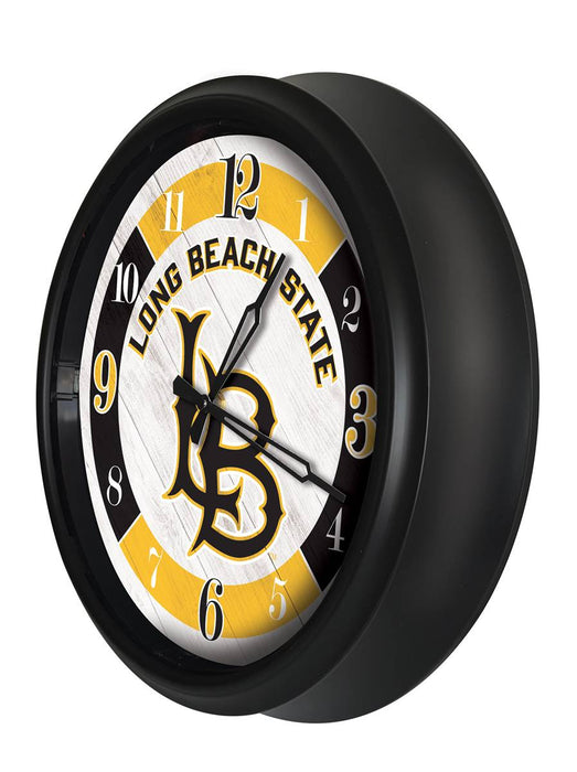 Long Beach State University Indoor/Outdoor LED Wall Clock