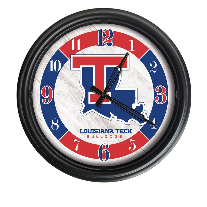 Louisiana Tech University Indoor/Outdoor LED Wall Clock