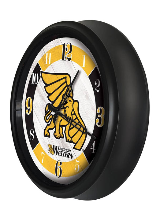 Missouri Western State University Indoor/Outdoor LED Wall Clock