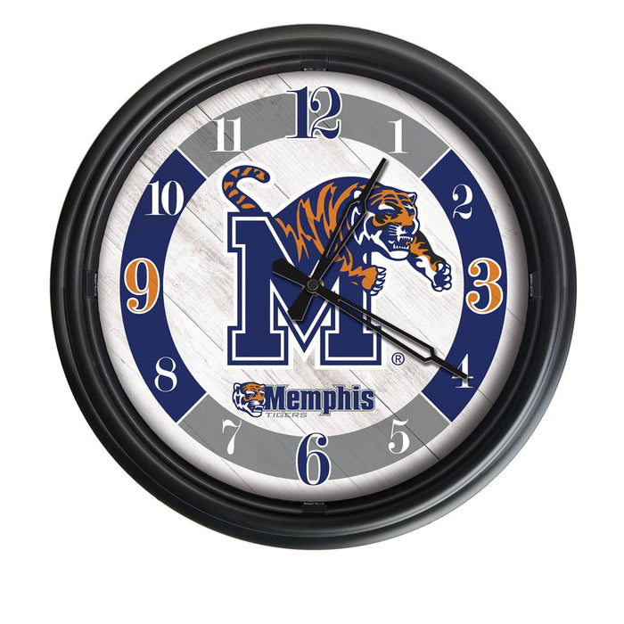 University of Memphis Indoor/Outdoor LED Wall Clock