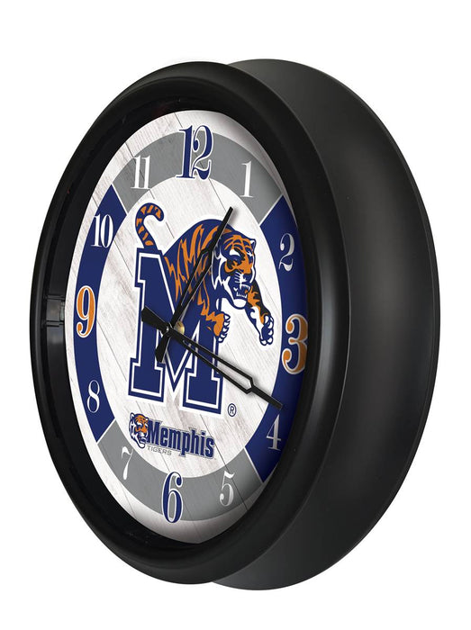 University of Memphis Indoor/Outdoor LED Wall Clock