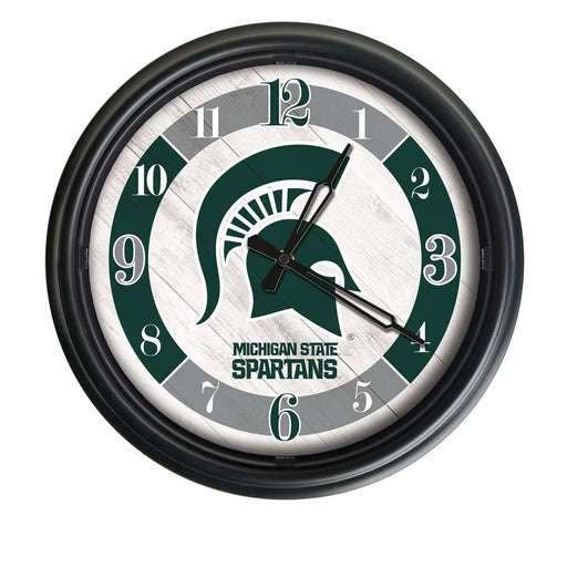 Michigan State University Indoor/Outdoor LED Wall Clock