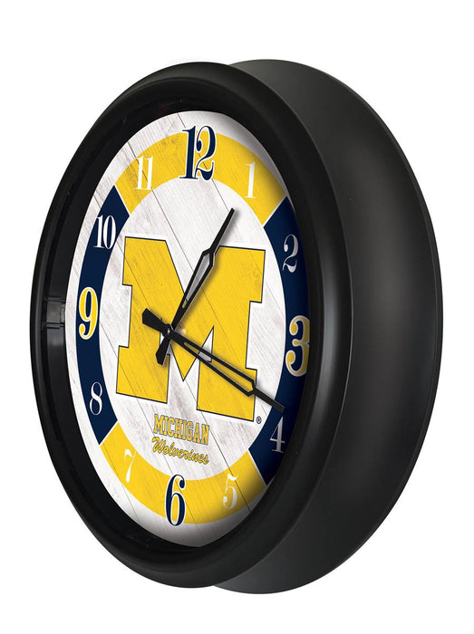 University of Michigan Indoor/Outdoor LED Wall Clock