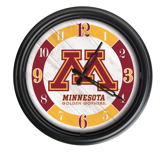 University of Minnesota Indoor/Outdoor LED Wall Clock